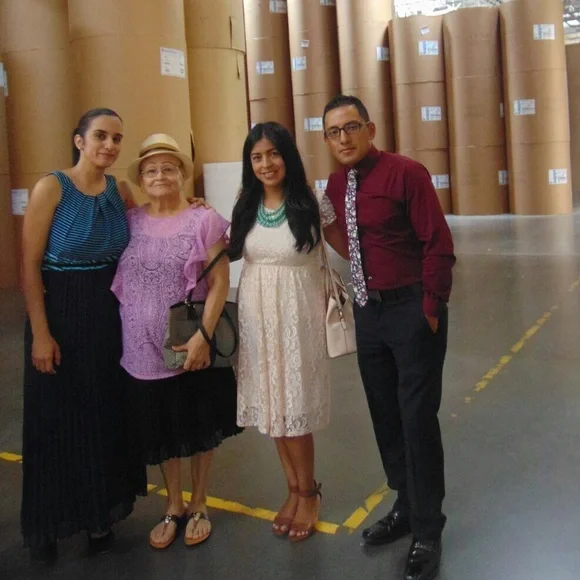 Handmade turquoise multi strand necklace - Picture 3 of 6